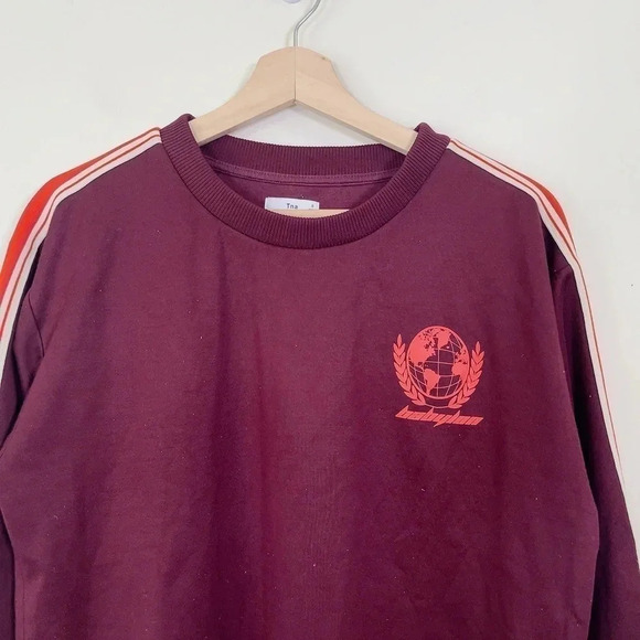 Artizia Tna Babalon  Burgundy Sweatshirt - Picture 2 of 10